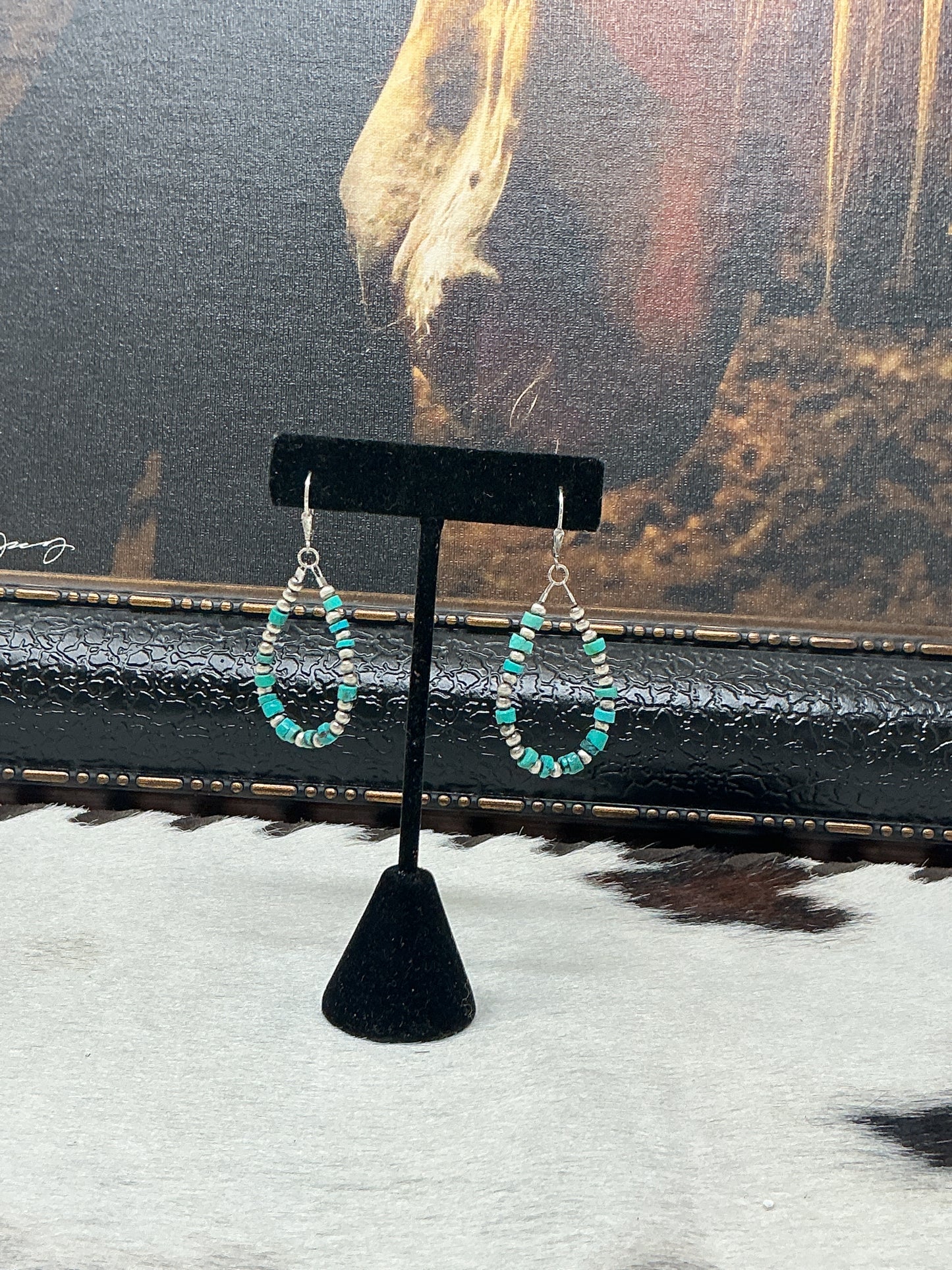 Sterling Silver/Turquoise Earrings