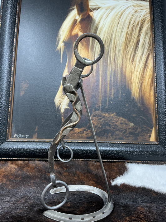 McChesney Owl Bit w/Leaves & Vine