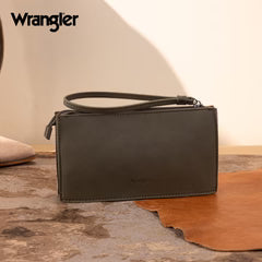 Wrangler Sherpa Aztec Canvas Clutch