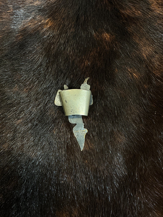 Vintage Saddle Scarf Slide