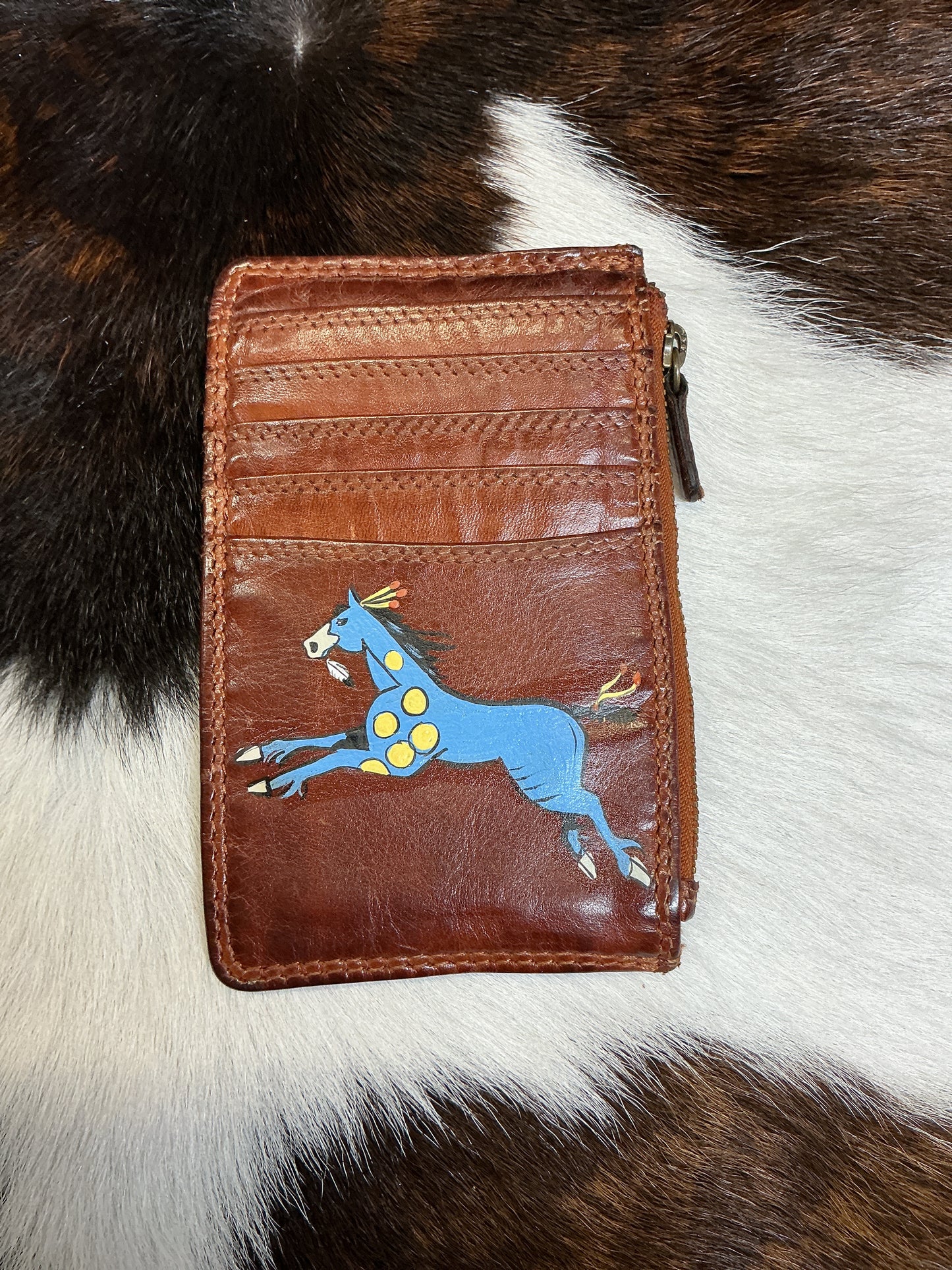 Hand Painted Card Wallets