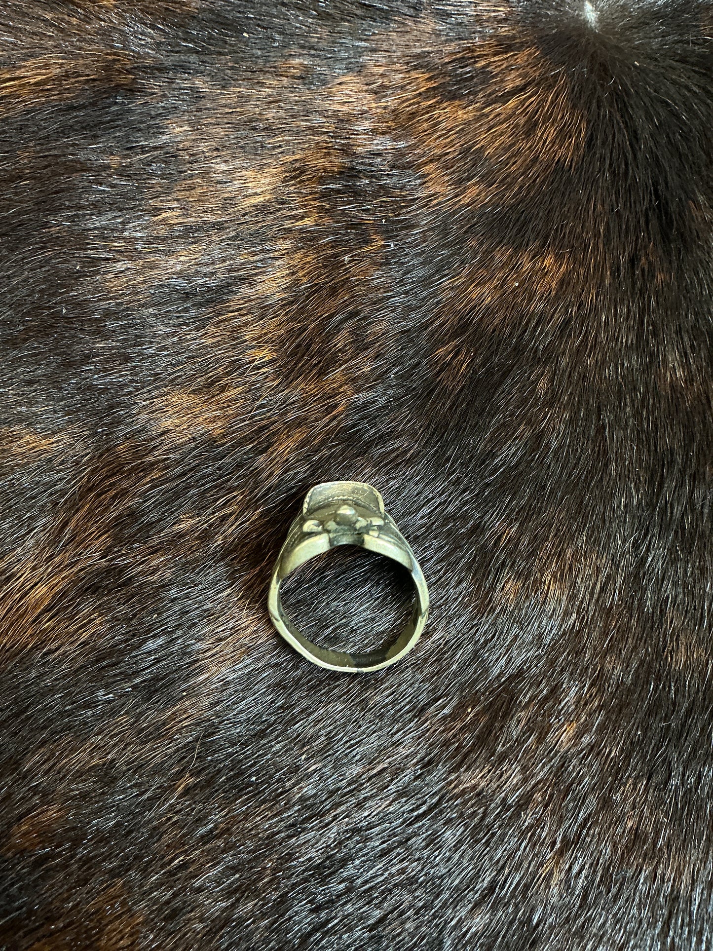 Sterling Silver Saddle Ring