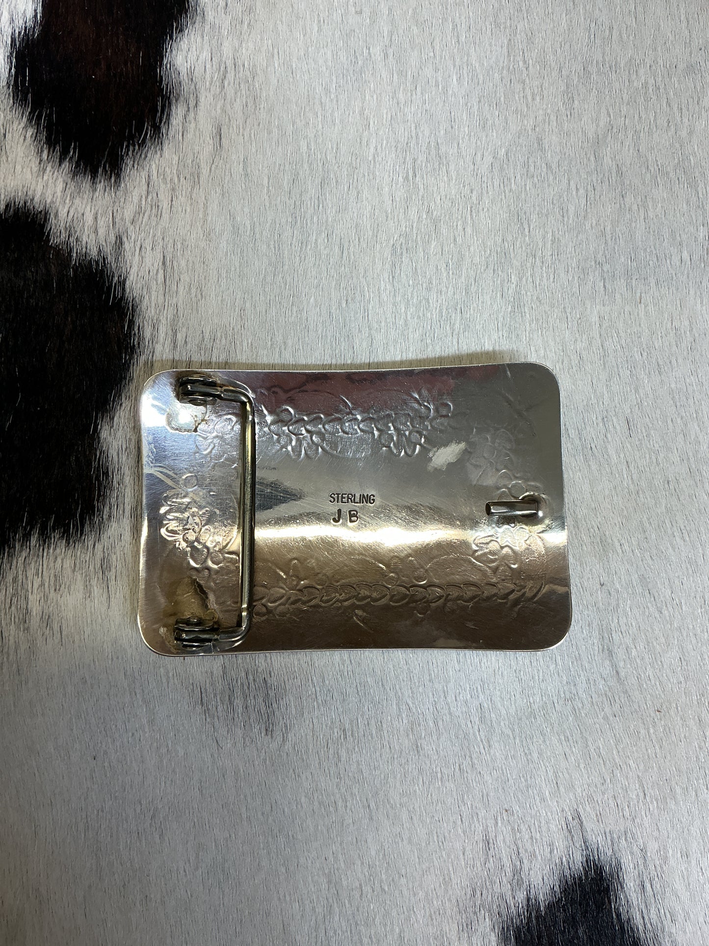 Sterling Silver Belt Buckle