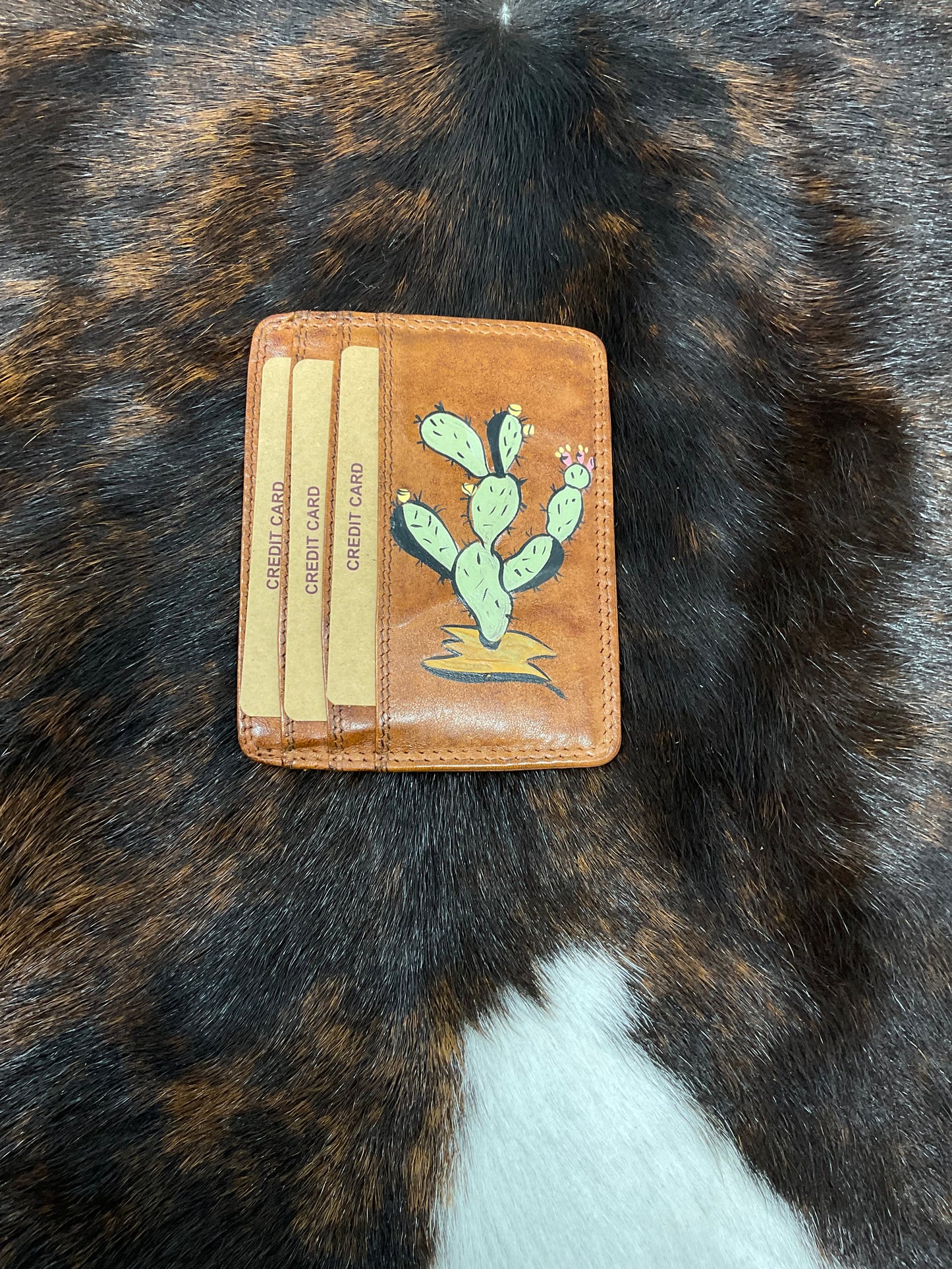 Hand Painted Card Wallets
