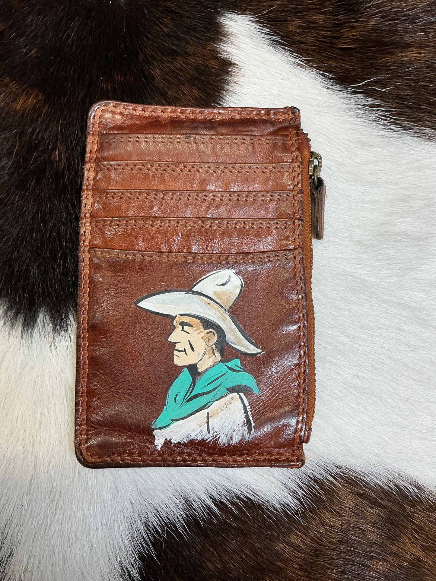 Hand Painted Card Wallets