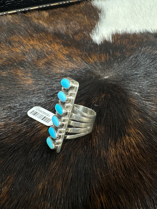 Turquoise Bar Ring