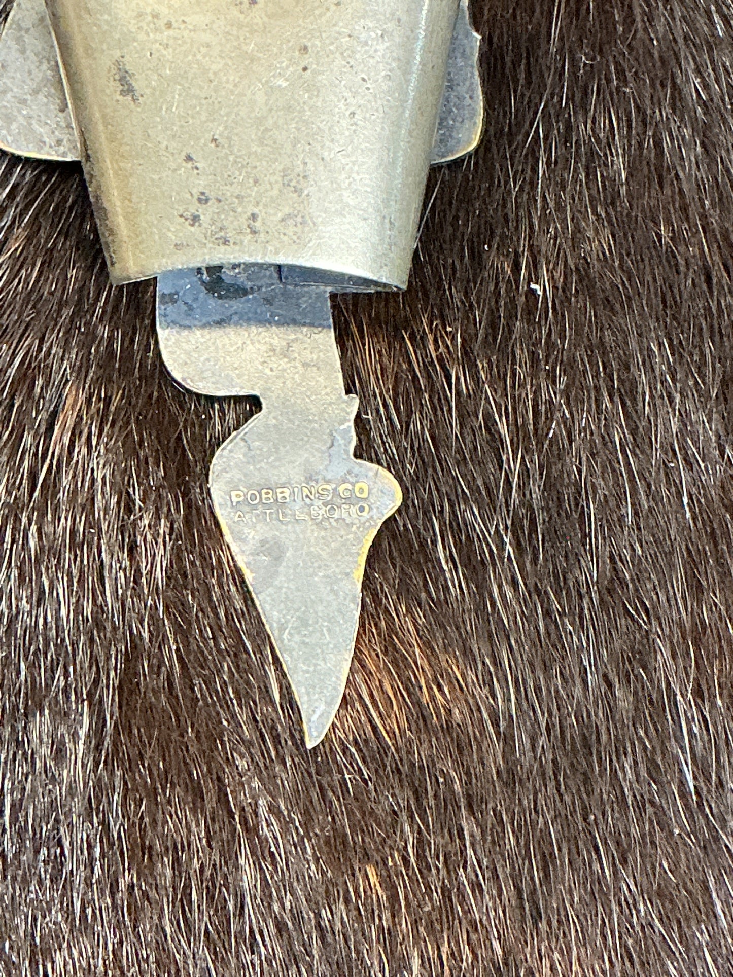 Vintage Saddle Scarf Slide