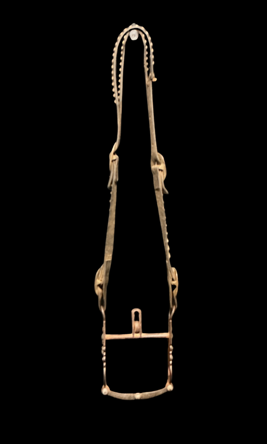Vintage August Buermann Bit w/Split Ear Headstall