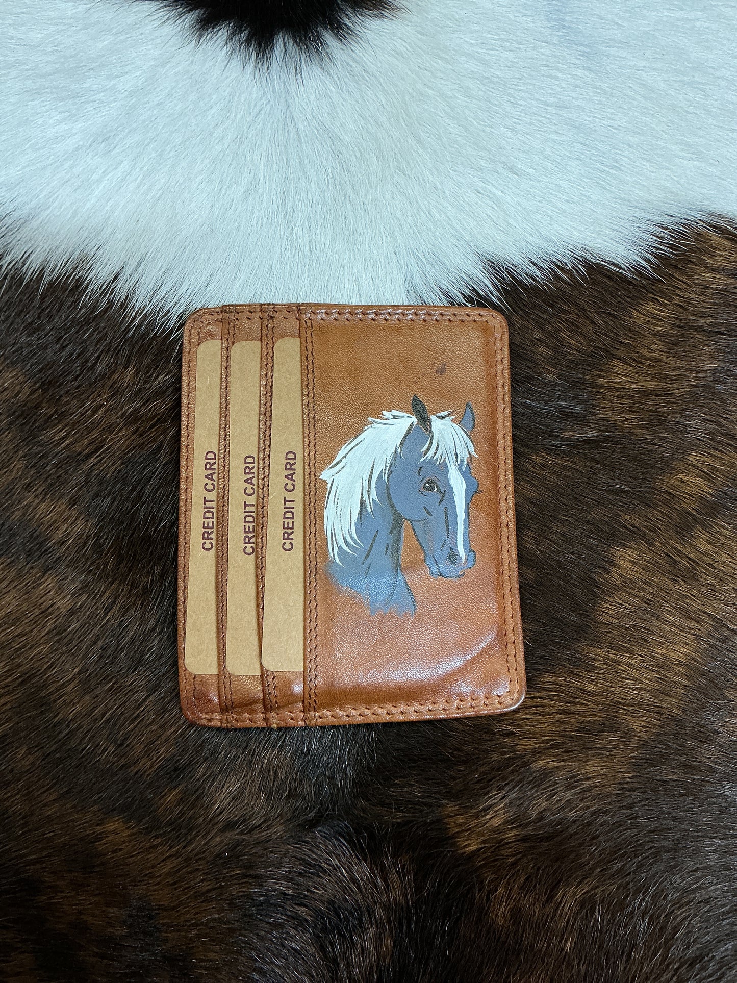 Hand Painted Card Wallets