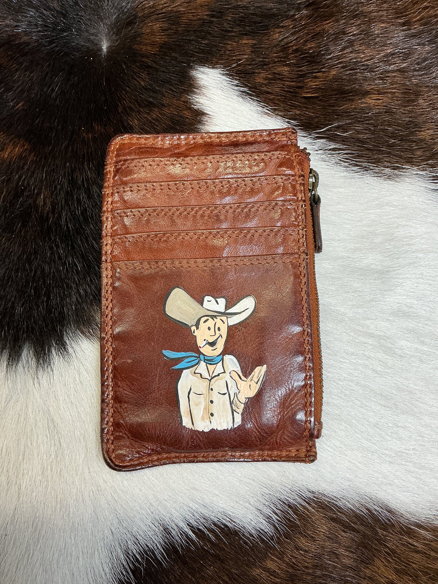 Hand Painted Card Wallets