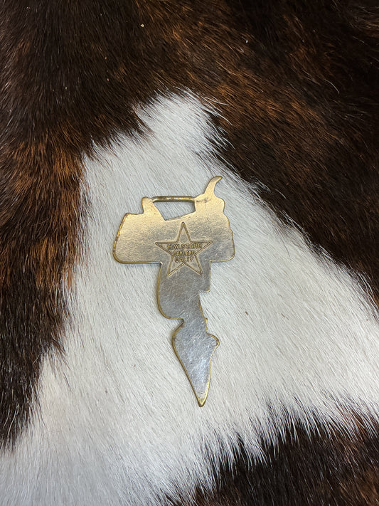 Vintage Saddle Fob by H.W. Starr