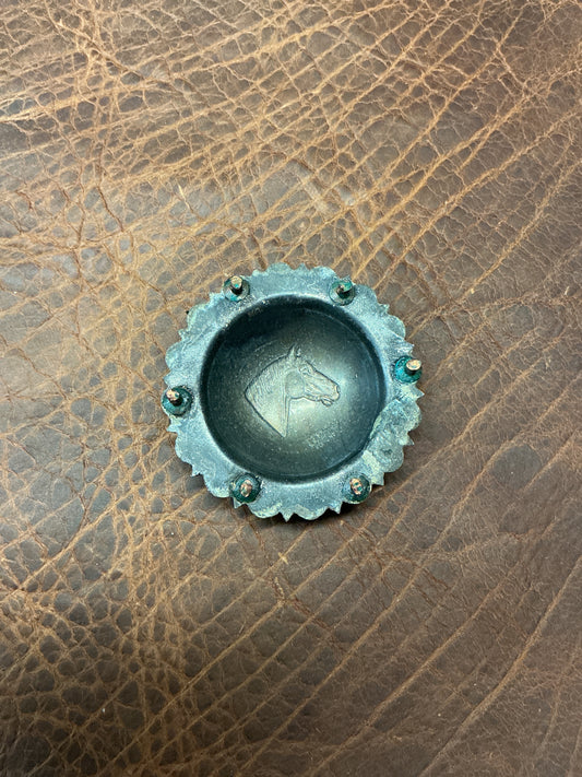 Vintage Keystone Bros. Sterling Silver Concho