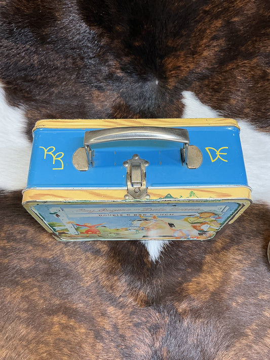 Vintage Roy Rogers and Dale Evans Lunchbox w/Thermos