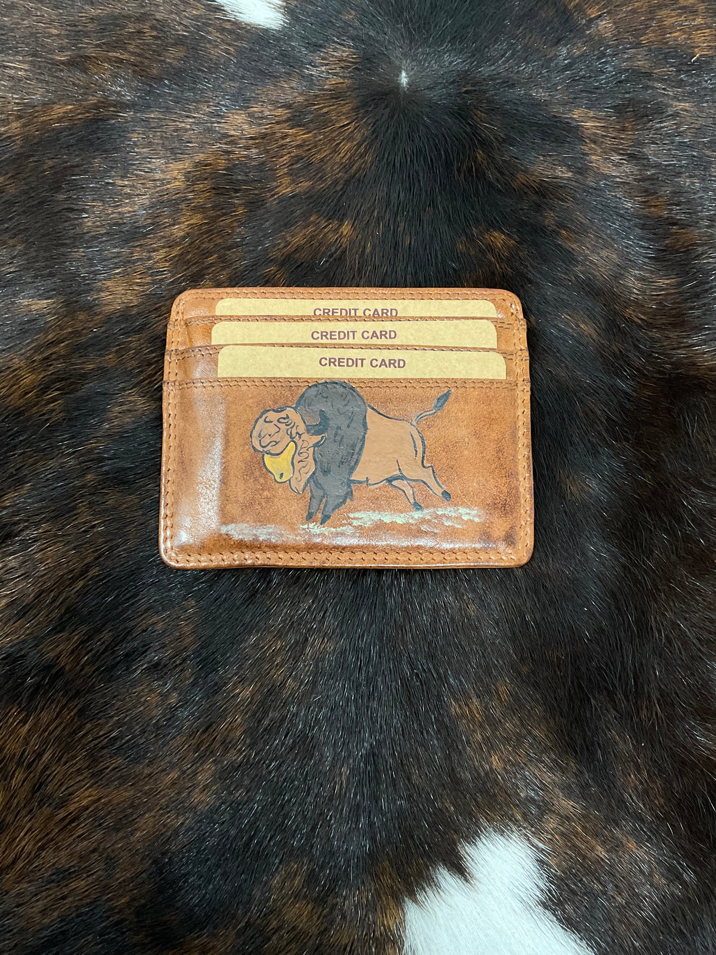 Hand Painted Card Wallets
