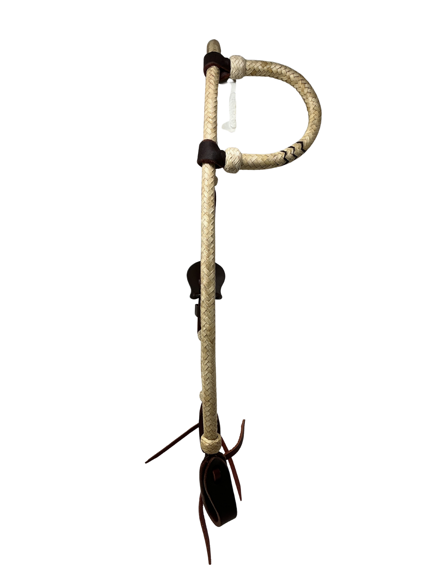 Single Ear Rawhide & Leather Headstall