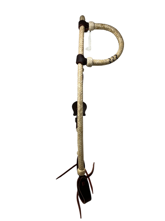 Single Ear Rawhide & Leather Headstall