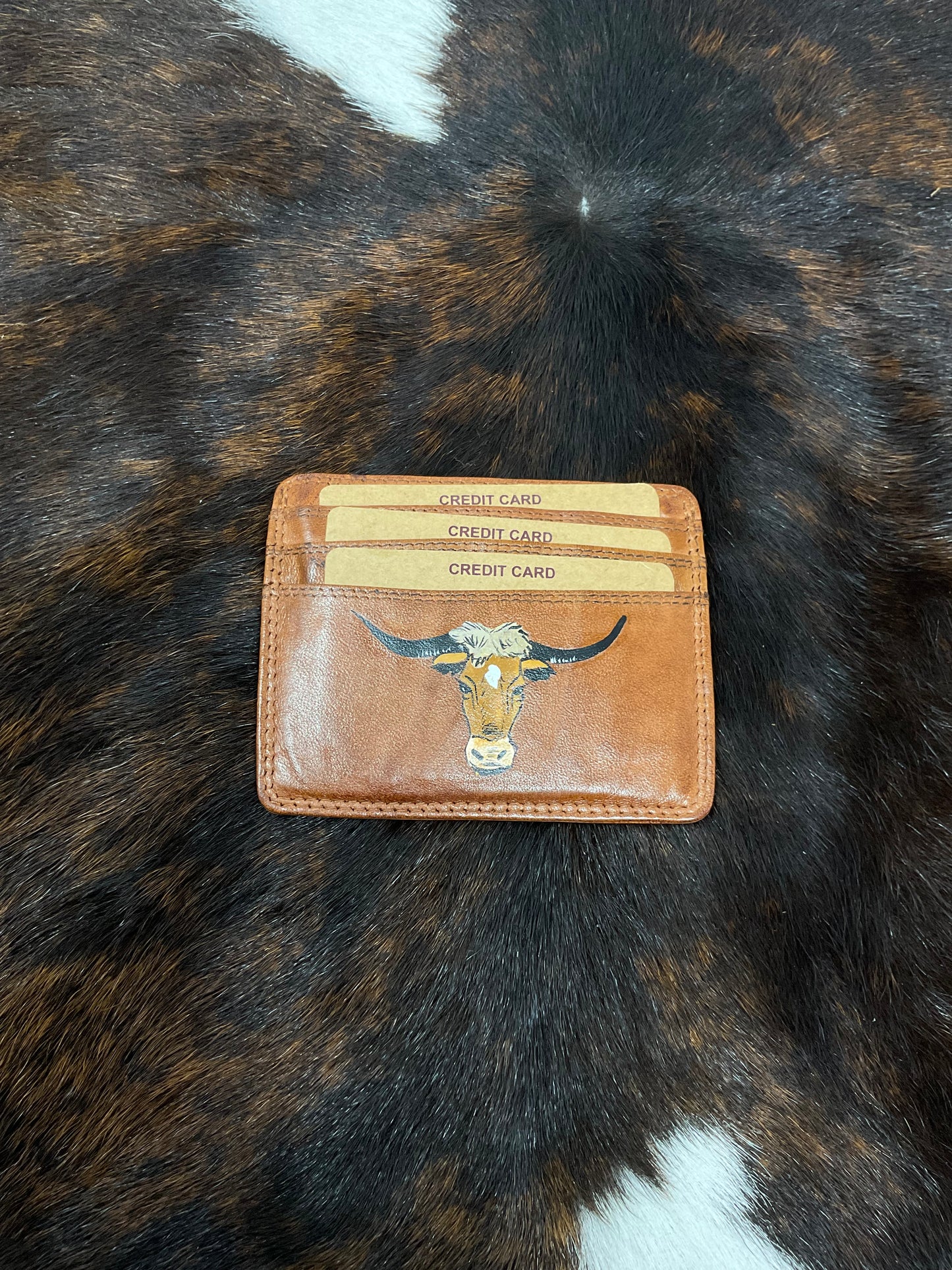 Hand Painted Card Wallets