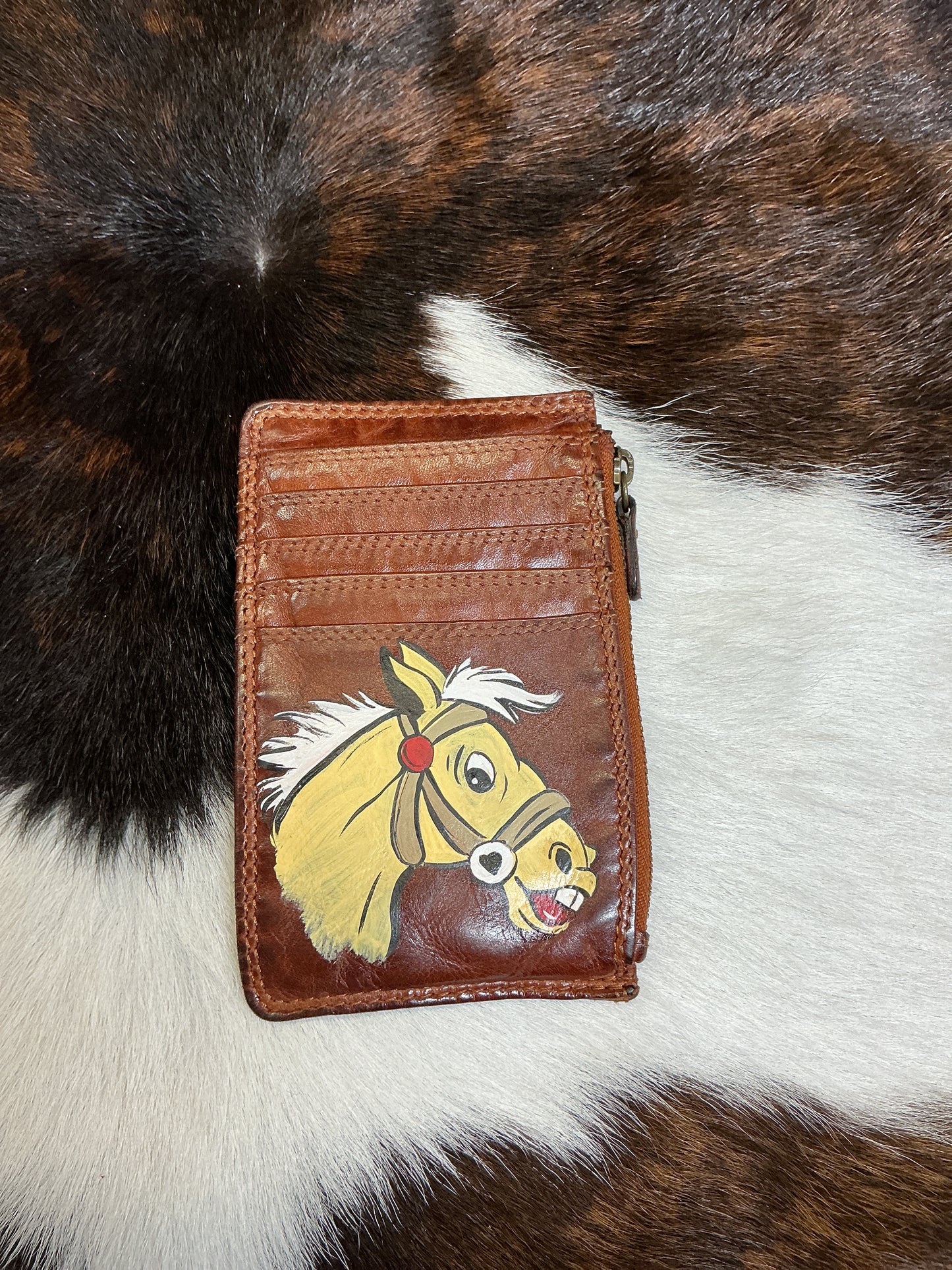 Hand Painted Card Wallets