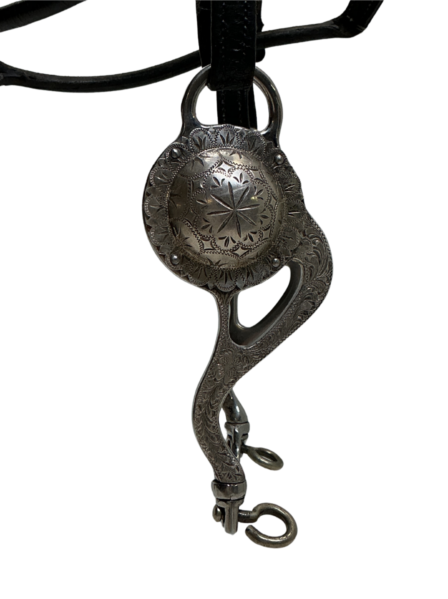 Vintage Visalia Saddlery Sterling Silver Headstall w/Bit