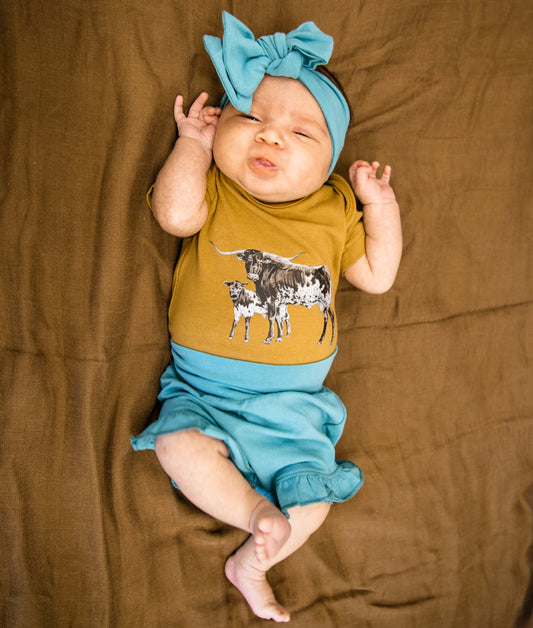 Southwest Longhorn Onesie