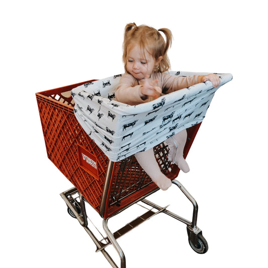 Gray Angus Car Seat Cover