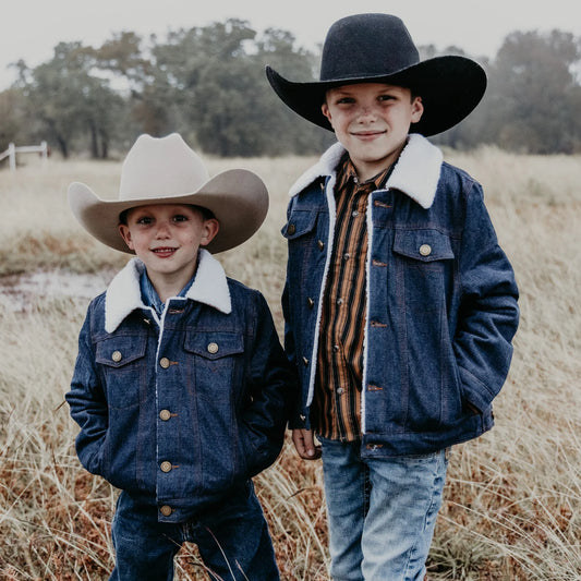 Sherpa Lined Denim Jacket