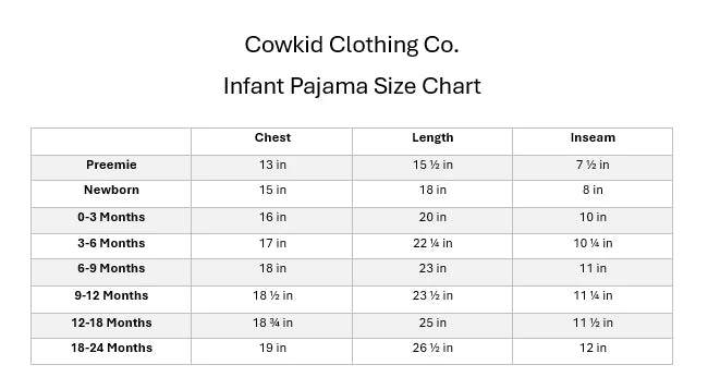 Dusty Rose Boots Jammies