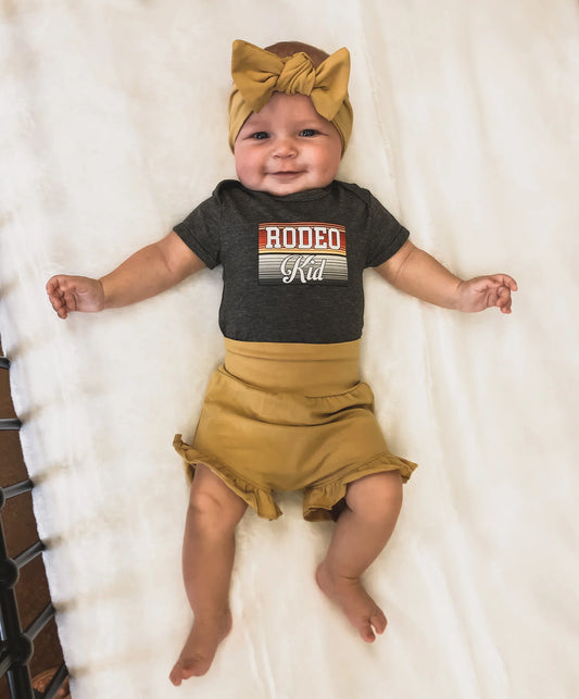 Buckskin Bloomer/Headband Set