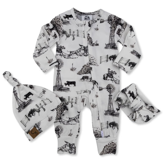 Heaven On Earth Folding Feet Jammies