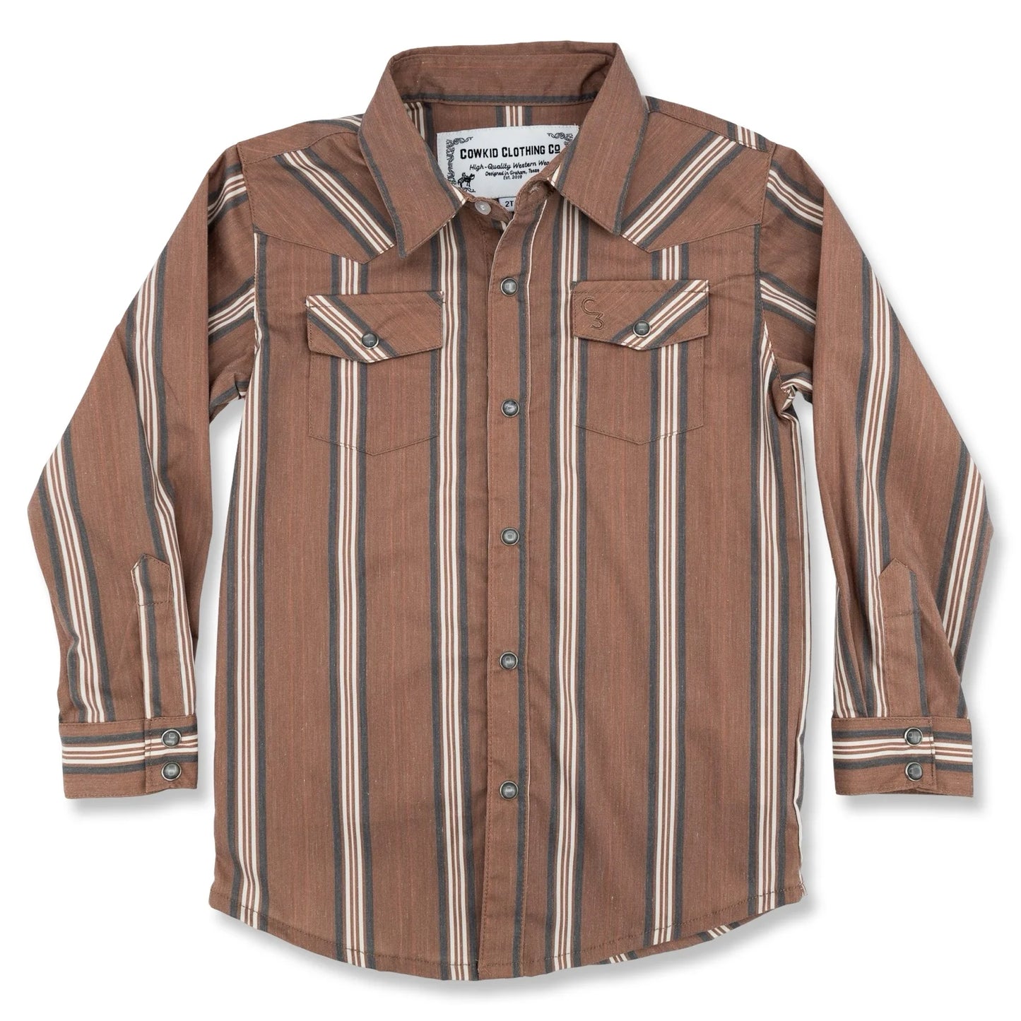Feelin’ Fine Long Sleeve Pearl Snap (Shirt and Onesie)