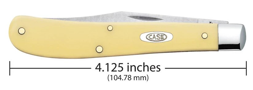 Case Yellow Synthetic Smooth Slimline Trapper