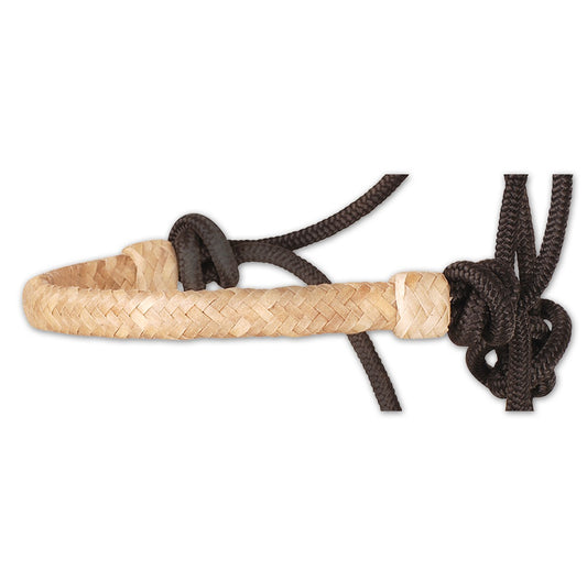 Braided Rawhide Rope Halter with Lead