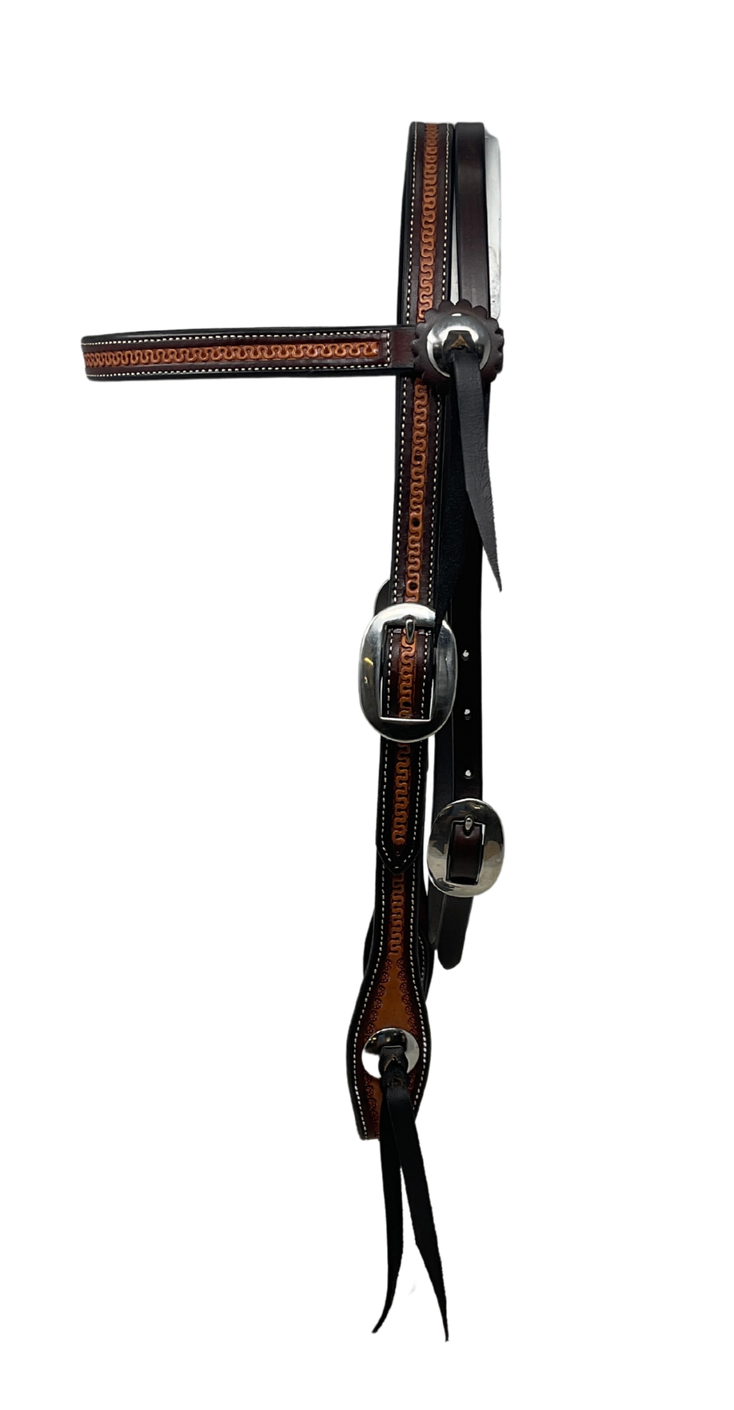 Dyed & Stamped Browband