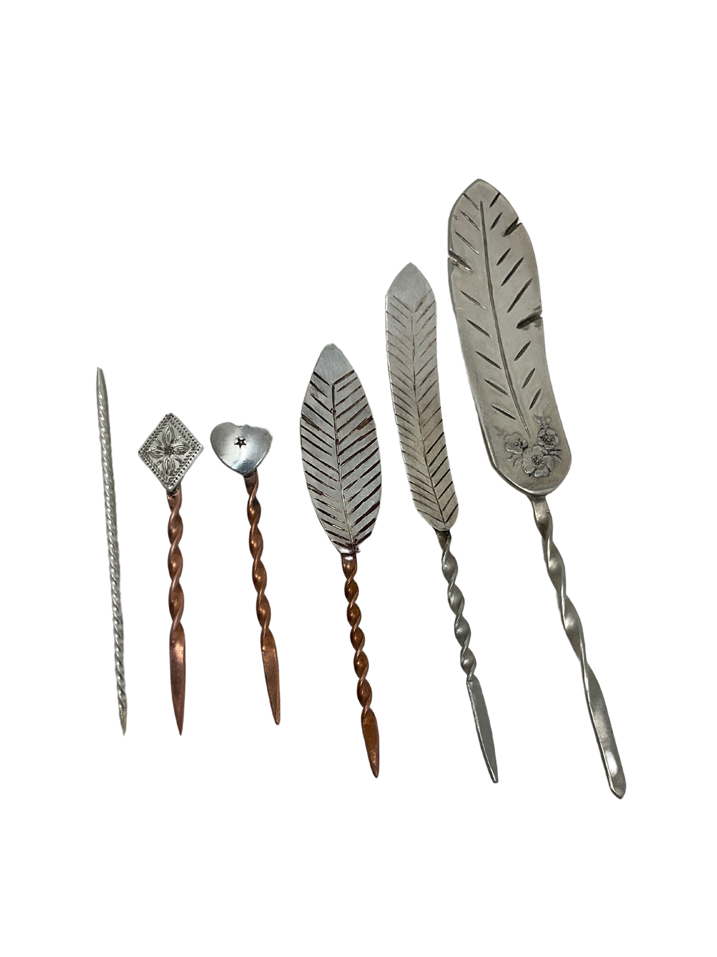 Sterling Silver w/Copper Toothpick/Hat Pin