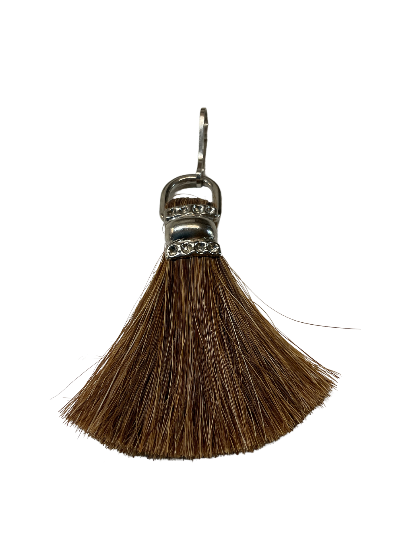 Horsehair Fan Zipper Pull