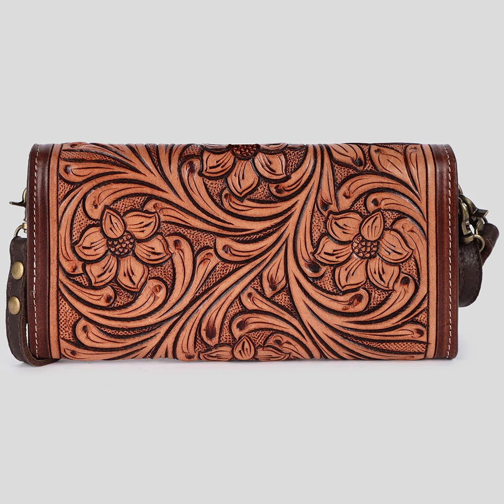 Genuine Western Leather Wallet