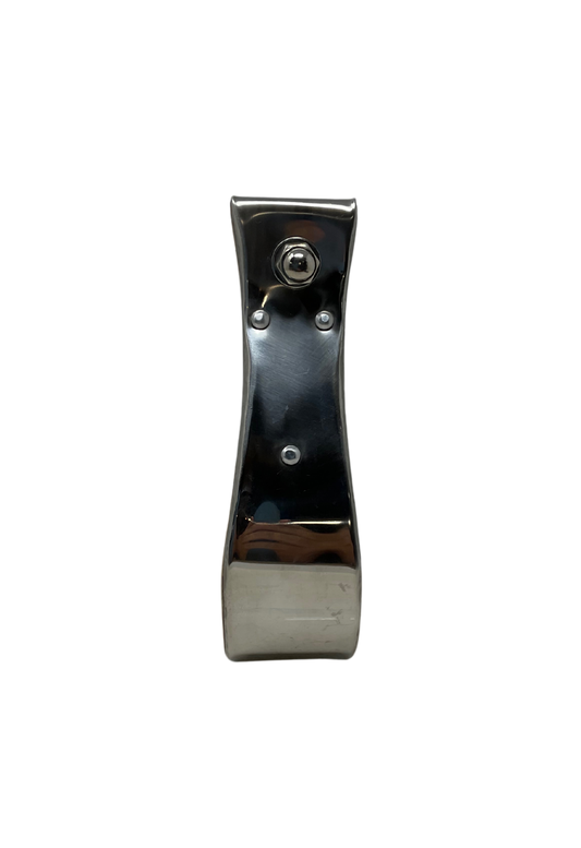 Wood Bell Stirrup w/Stainless Steel