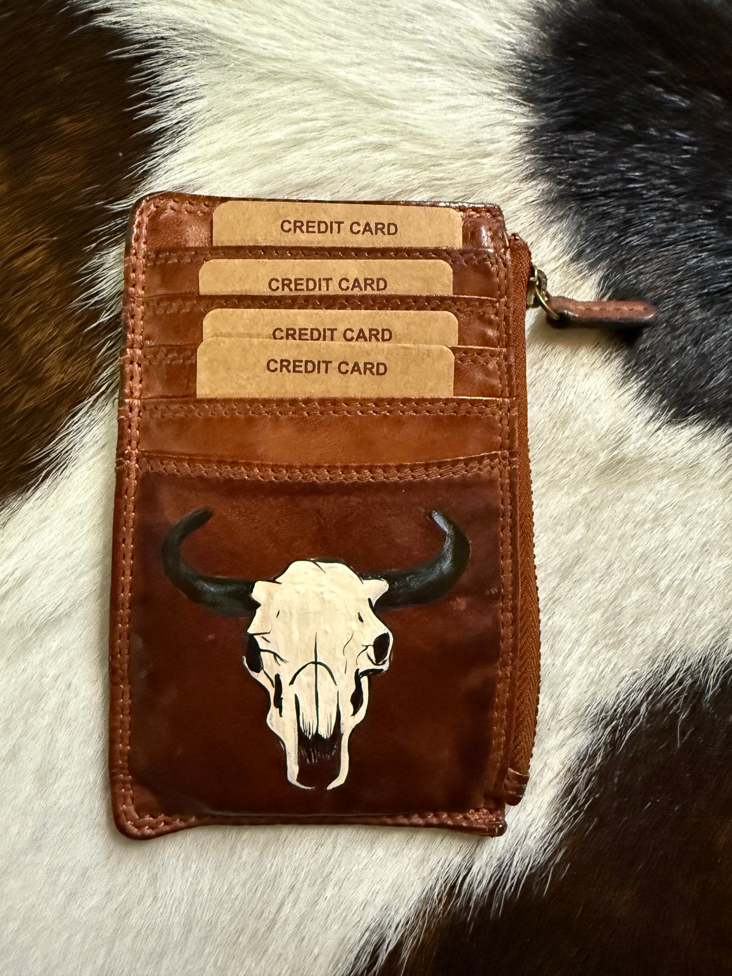 Hand Painted Card Wallets