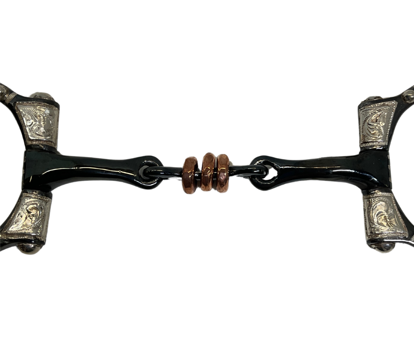 Dot Dogbone w/Copper Rings