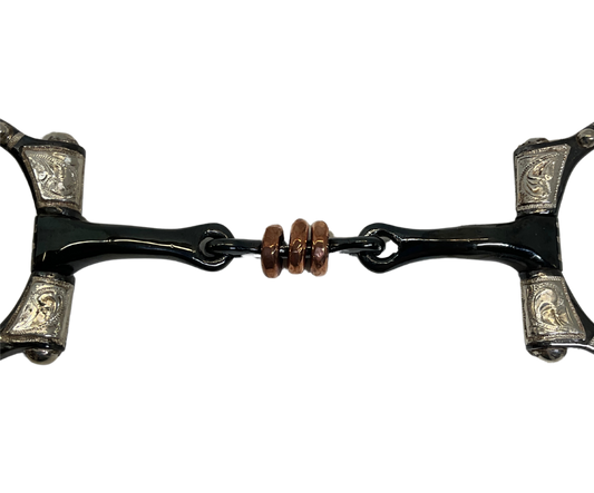 Dot Dogbone w/Copper Rings