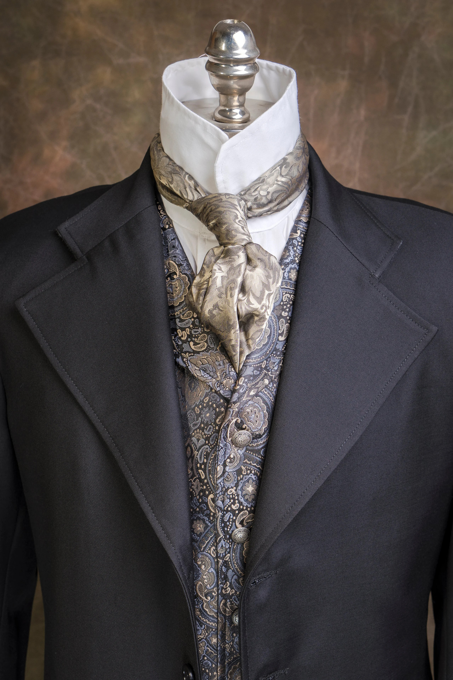Men's Black Frock