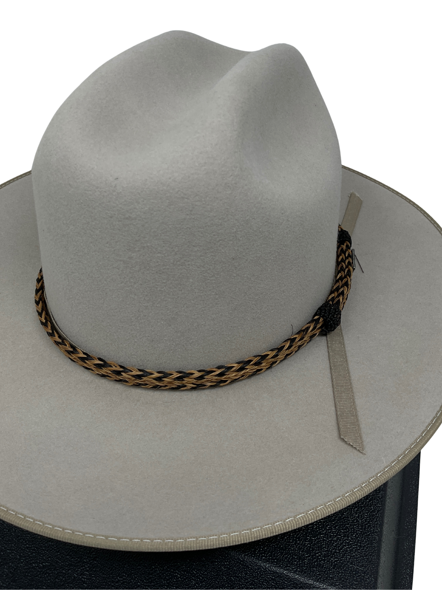 3 Strand Horsehair Hat Band with Knots