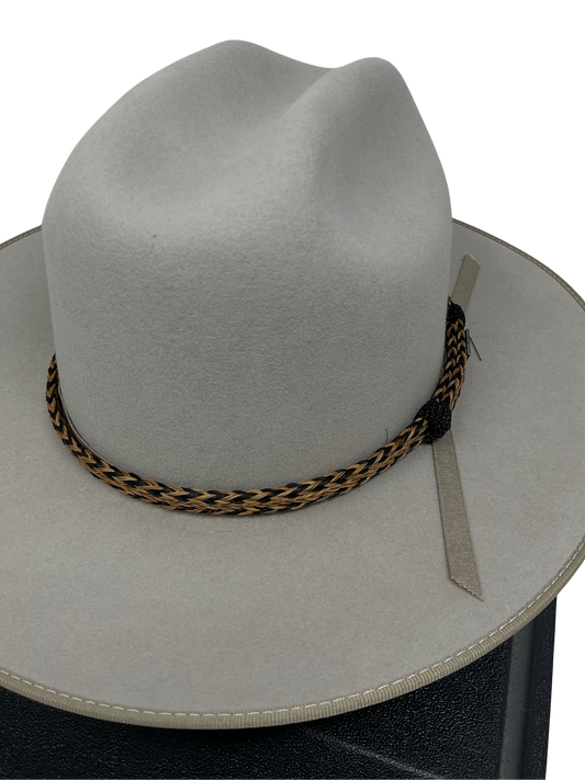 3 Strand Horsehair Hat Band with Knots