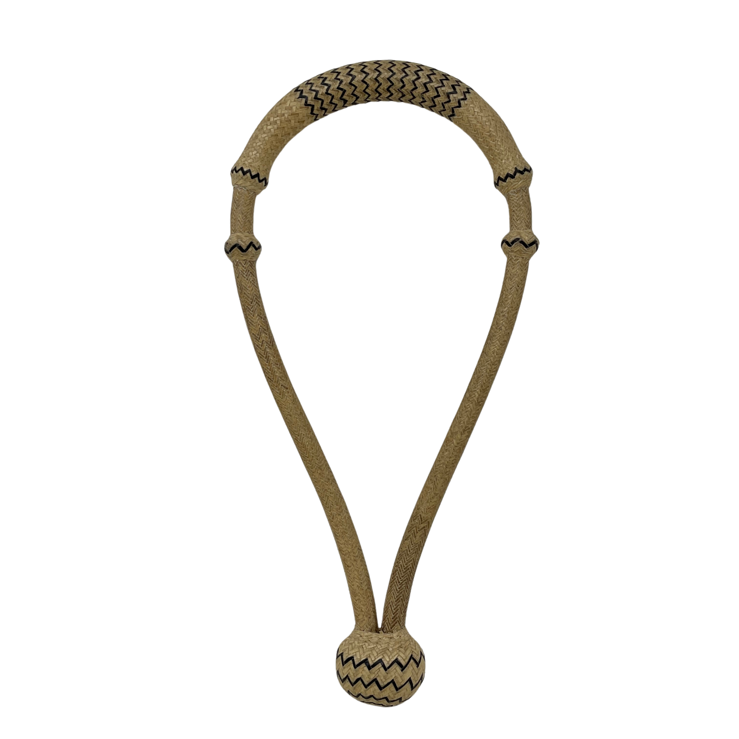 54 Plait 1/2" Rawhide w/Accents Bosal