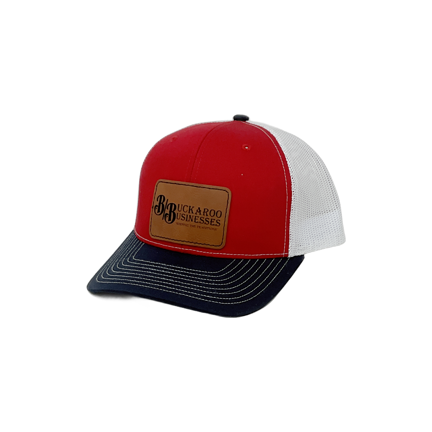 Leather Patch B/B Cap