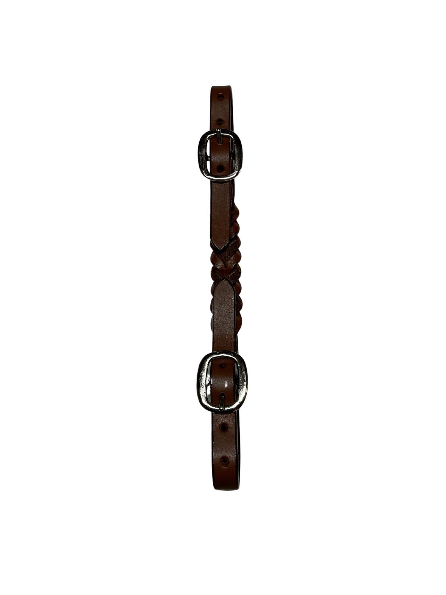 Braided Leather Curb