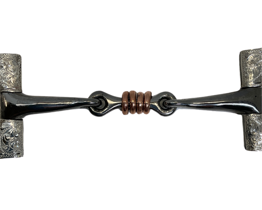 Filagree Dogbone w/Copper Rings