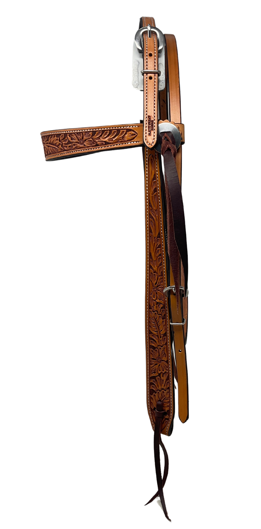 Top Buckle Leather Browband