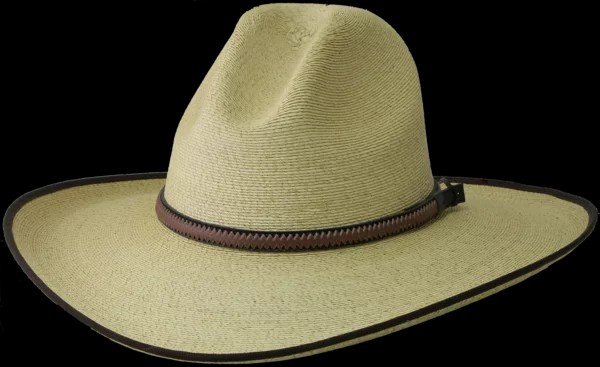 Guat. Palm Leaf Hat Golden Gus