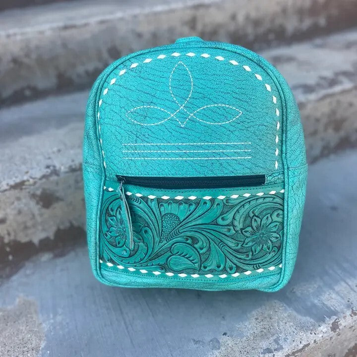 Boot Stitch Backpack-Small